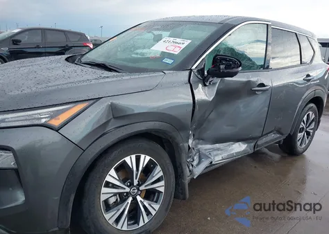 2021 Nissan Rogue Sv Fwd from USA, damaged, VIN 5N1AT3BAXMC813543